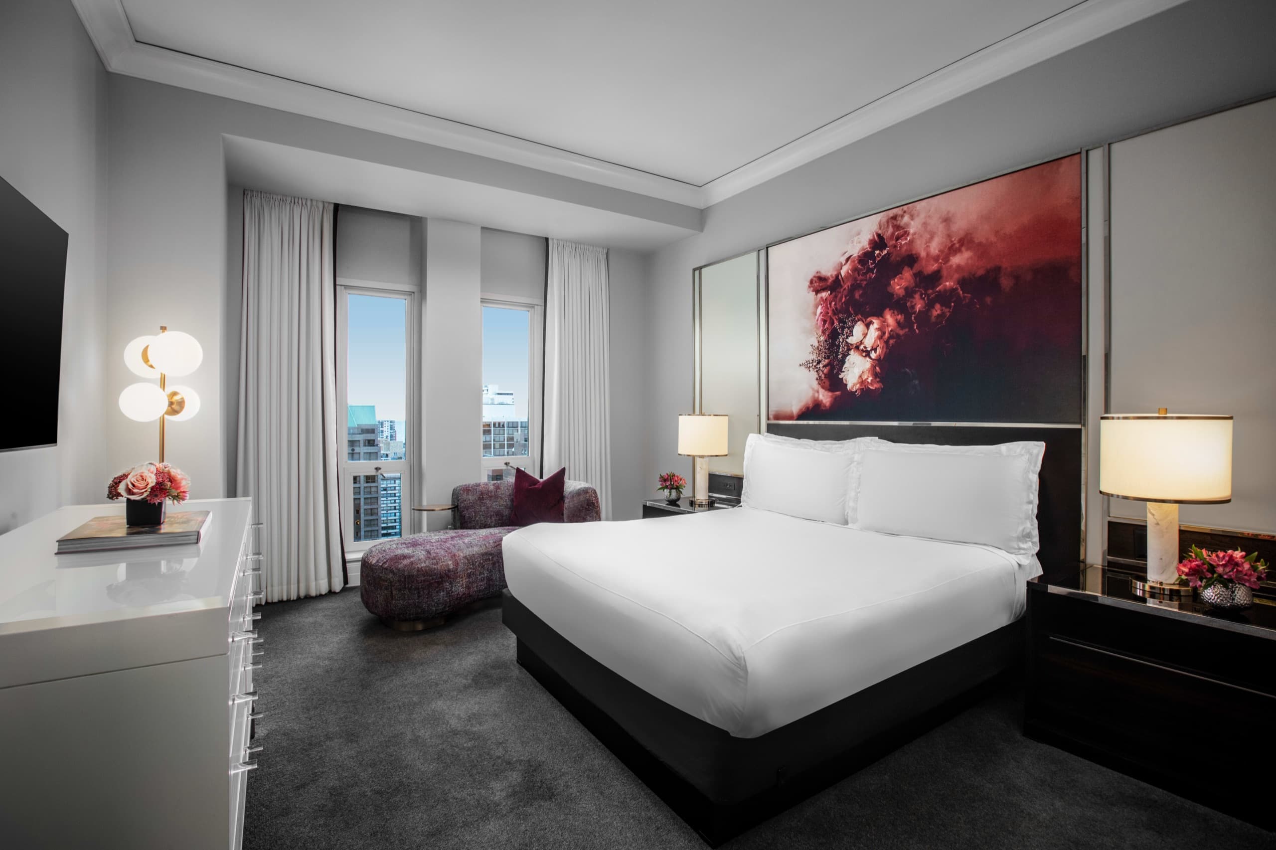 One Bedroom Terrace Suite — bedroom