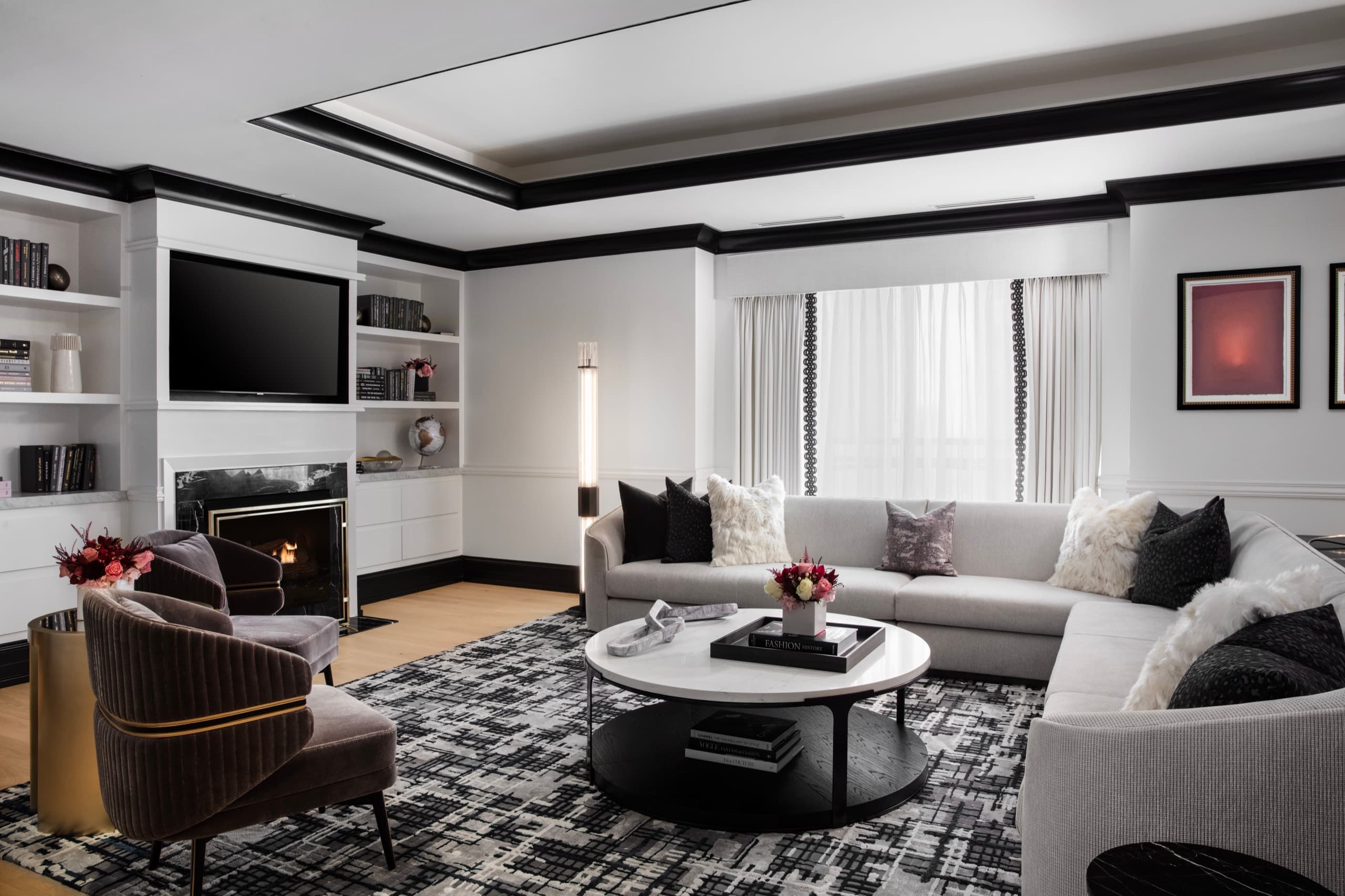 Presidential Suite — living room