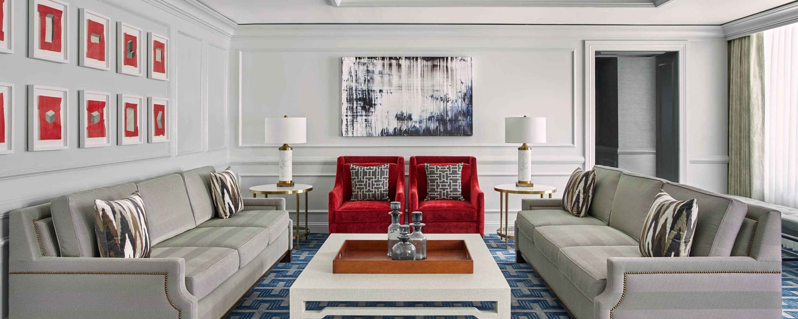 The Ritz-Carlton Suite — living room