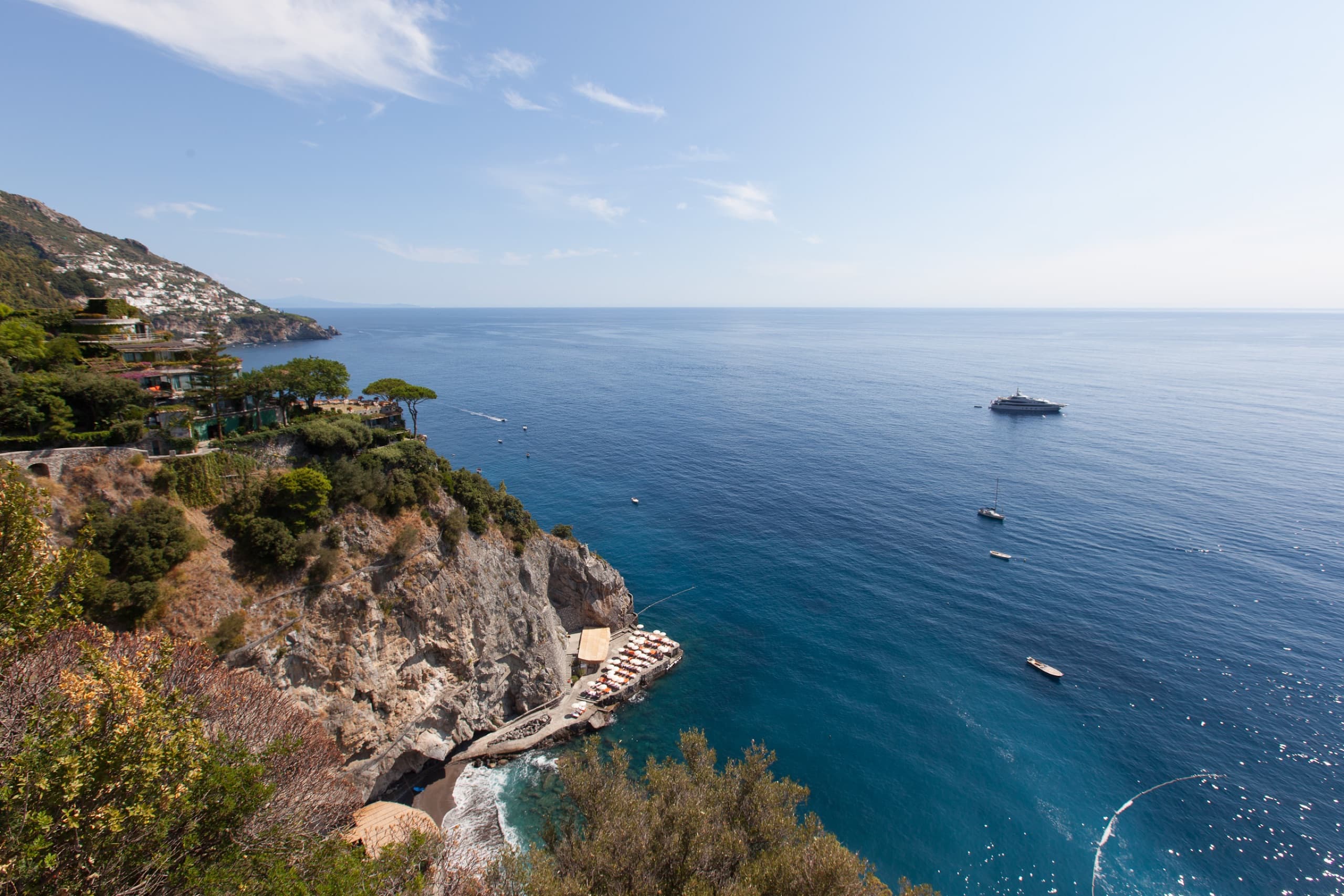 Il San Pietro di Positano — aerial view