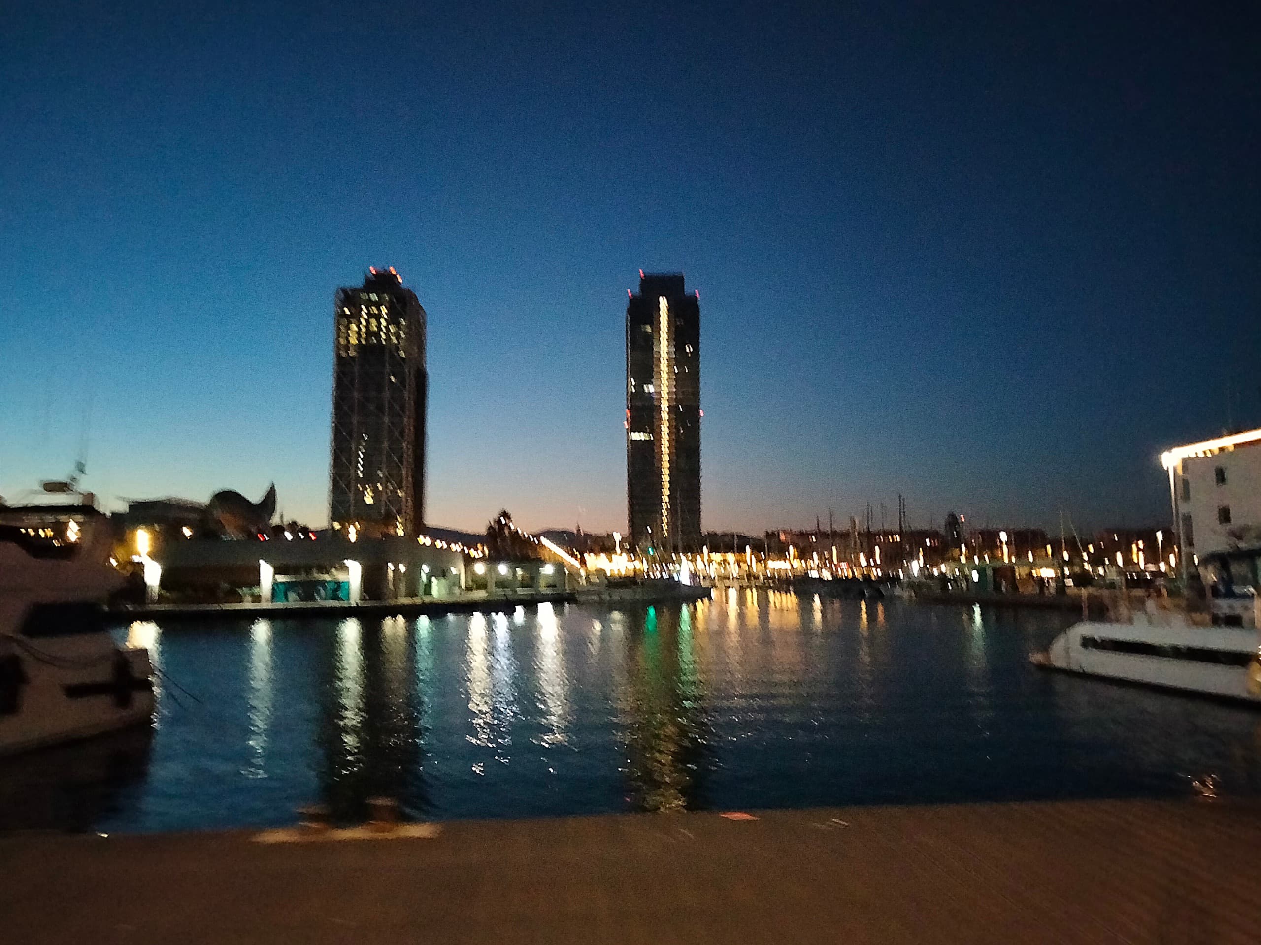 Hotel Arts Barcelona — the view