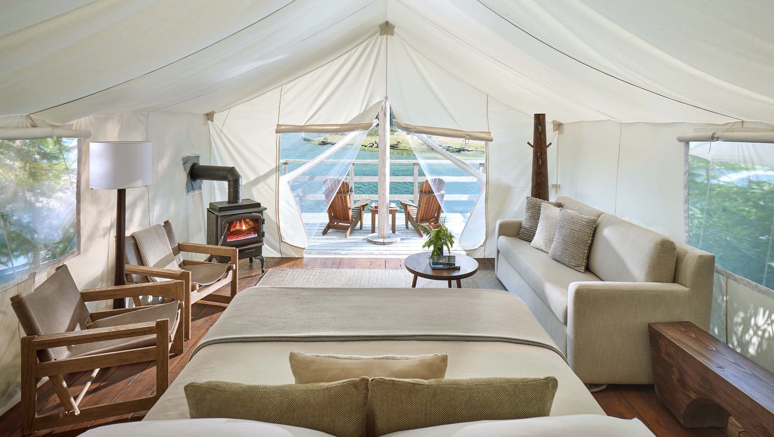 Clayoquot Wilderness Lodge — suite
