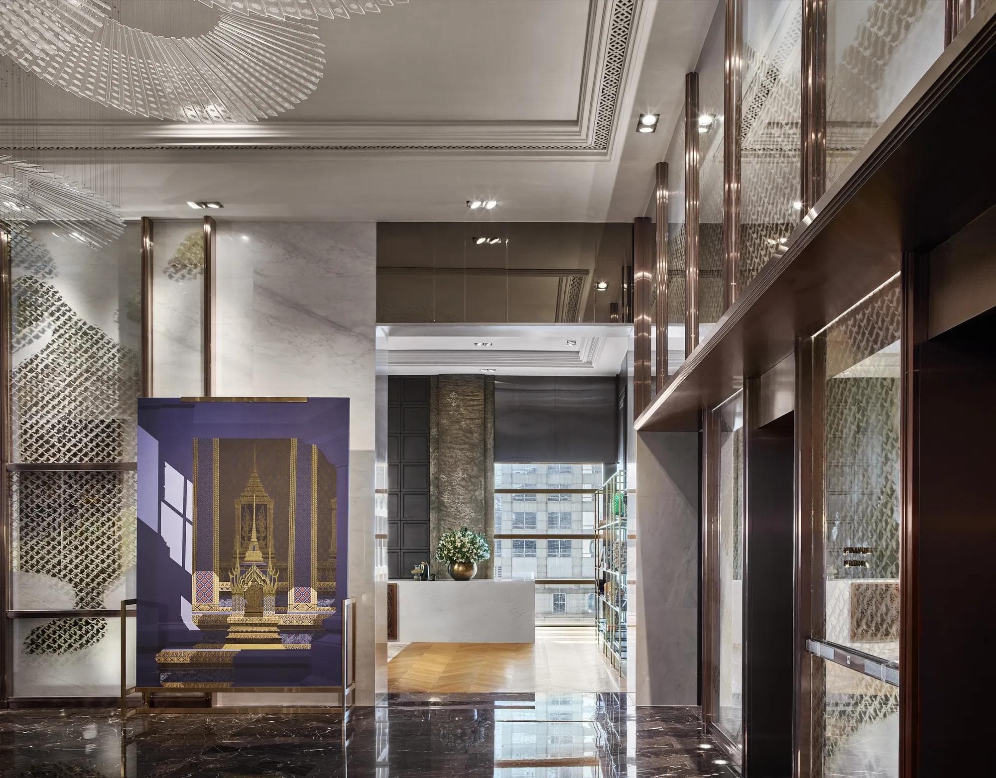 Rosewood Bangkok — lobby