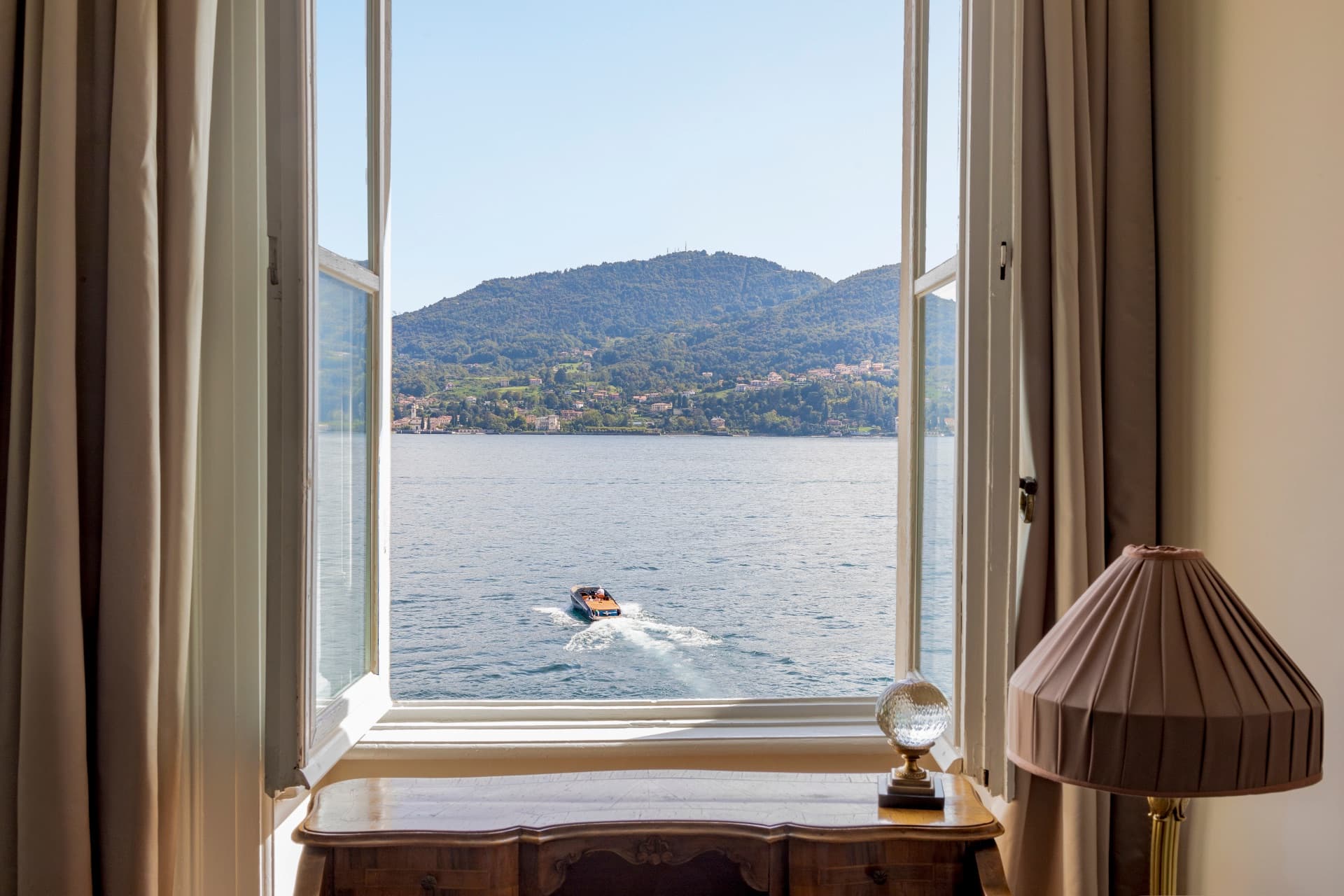 Grand Hotel Tremezzo — the view