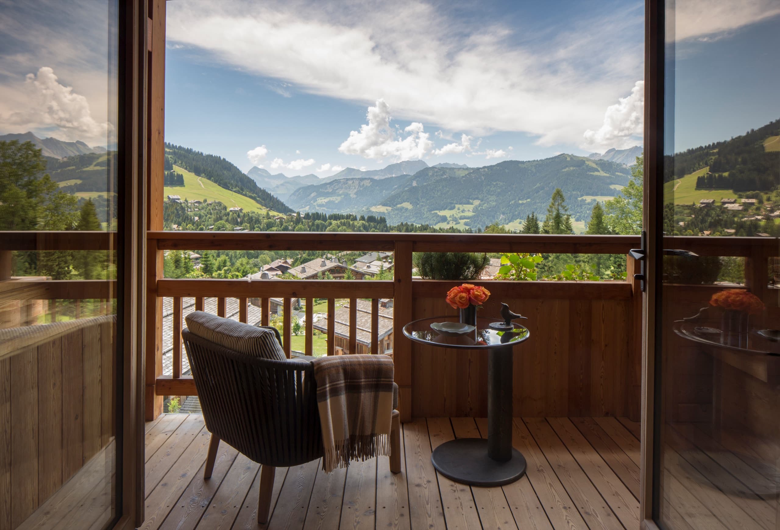 Four Seasons Resort Megève — the view
