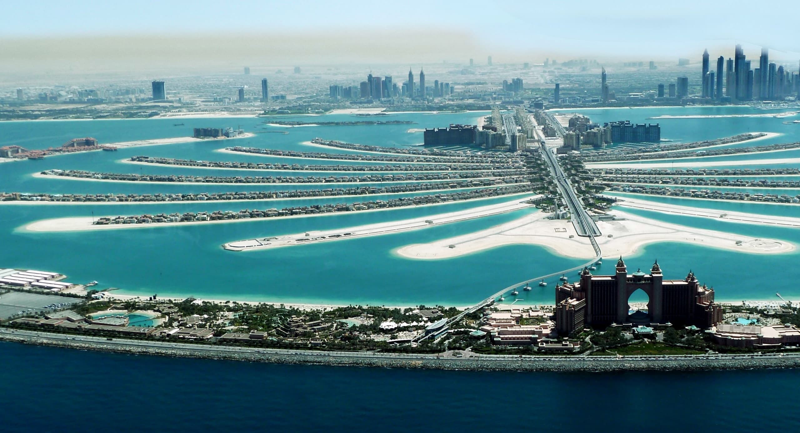 Atlantis, The Palm — aerial view