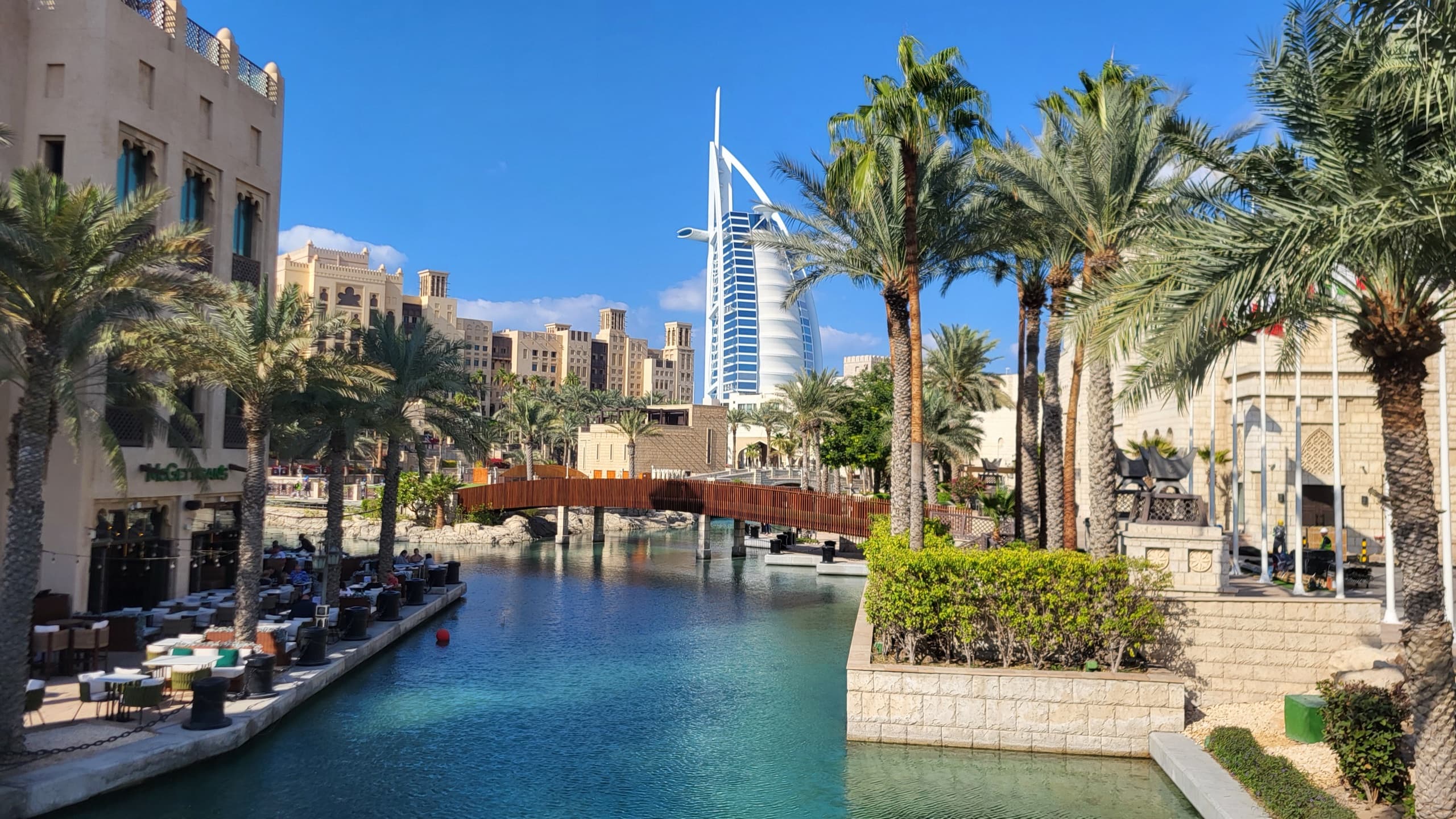 Jumeirah Burj Al Arab — the view