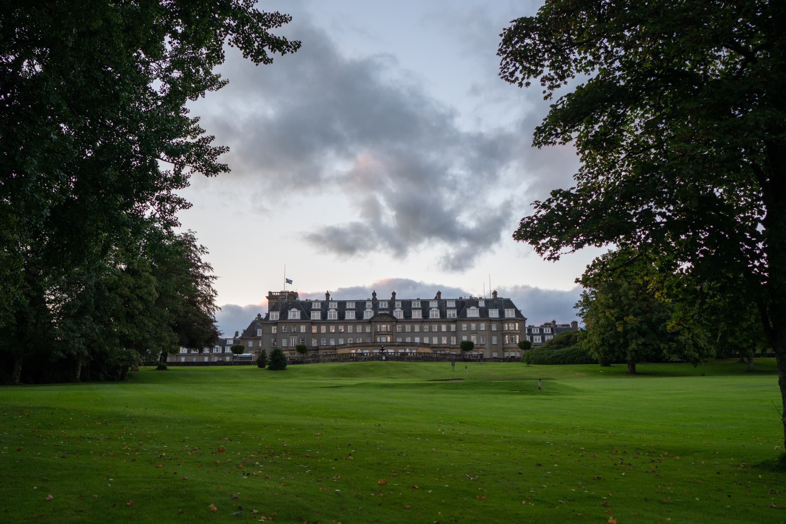 The Gleneagles Hotel — garden