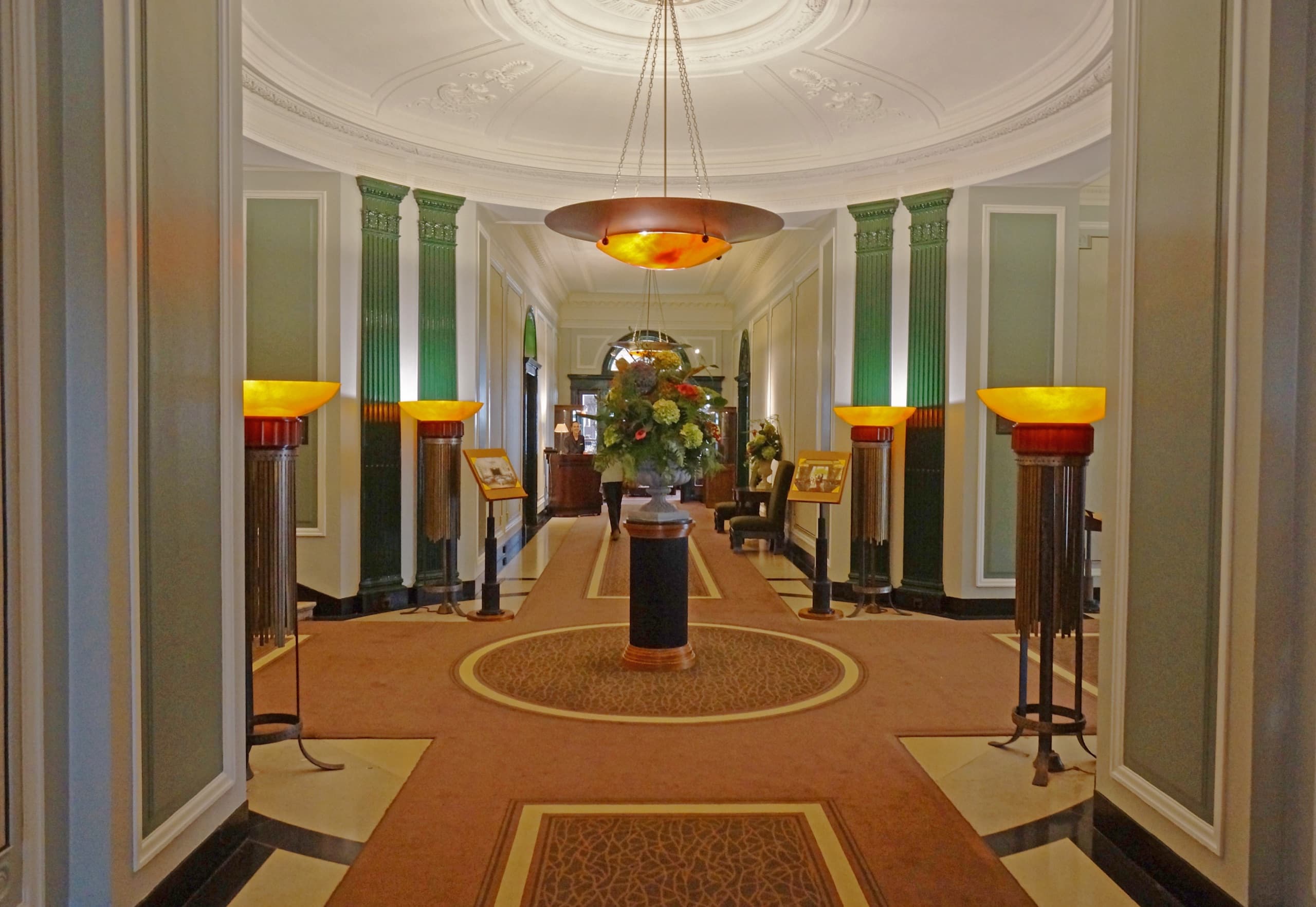 The Gleneagles Hotel — lobby