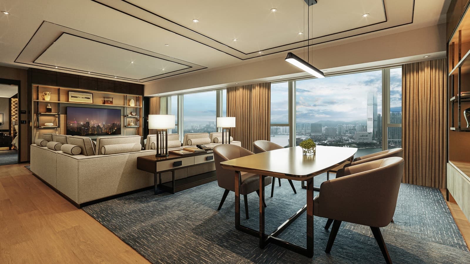 Four Seasons Hotel Hong Kong — suite
