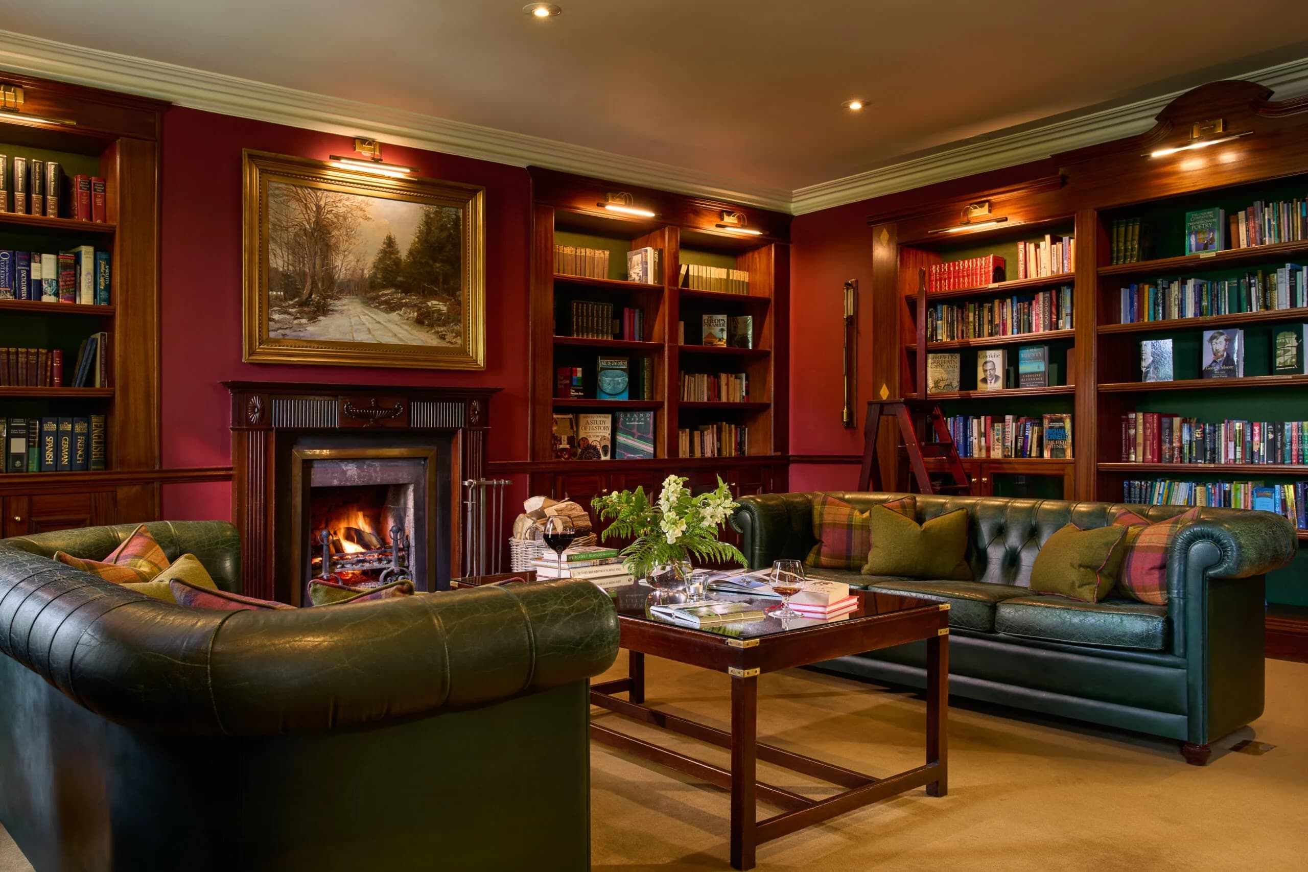 Sheen Falls Lodge — lobby