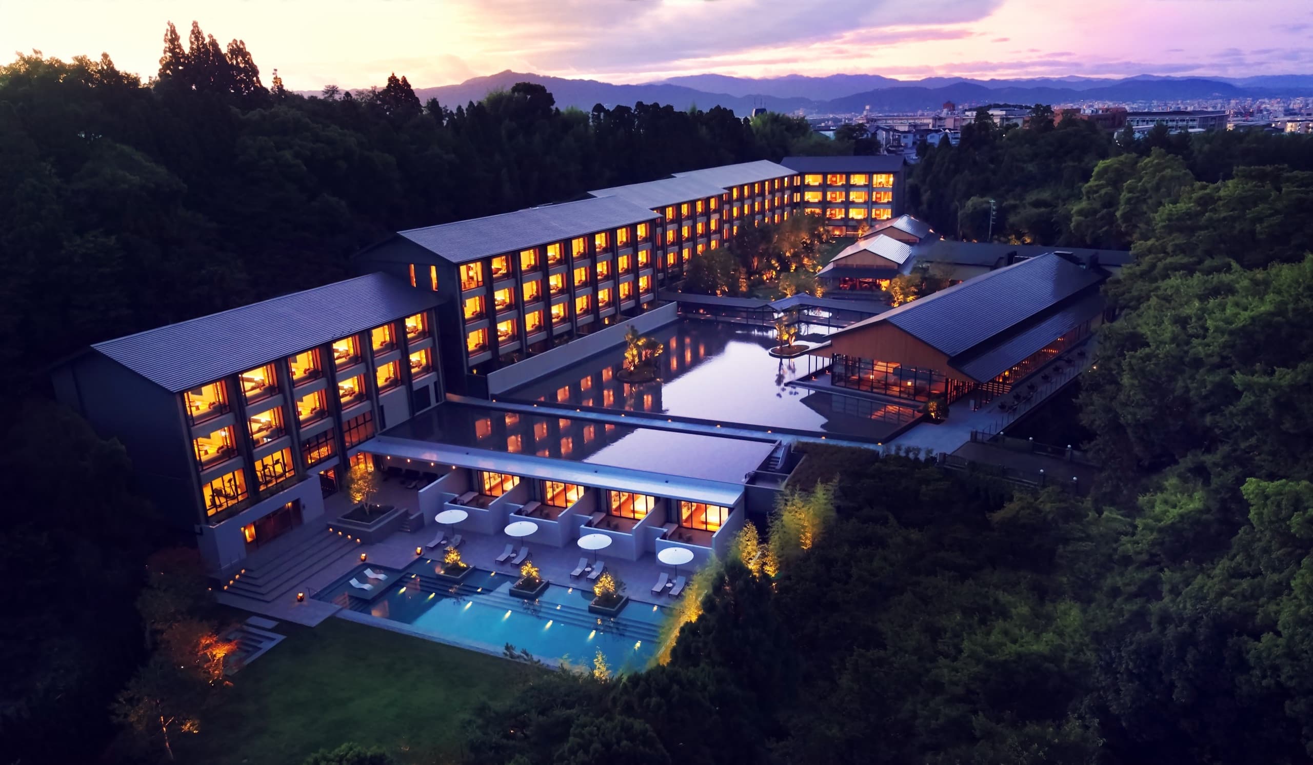 ROKU KYOTO, LXR Hotels & Resorts — aerial view