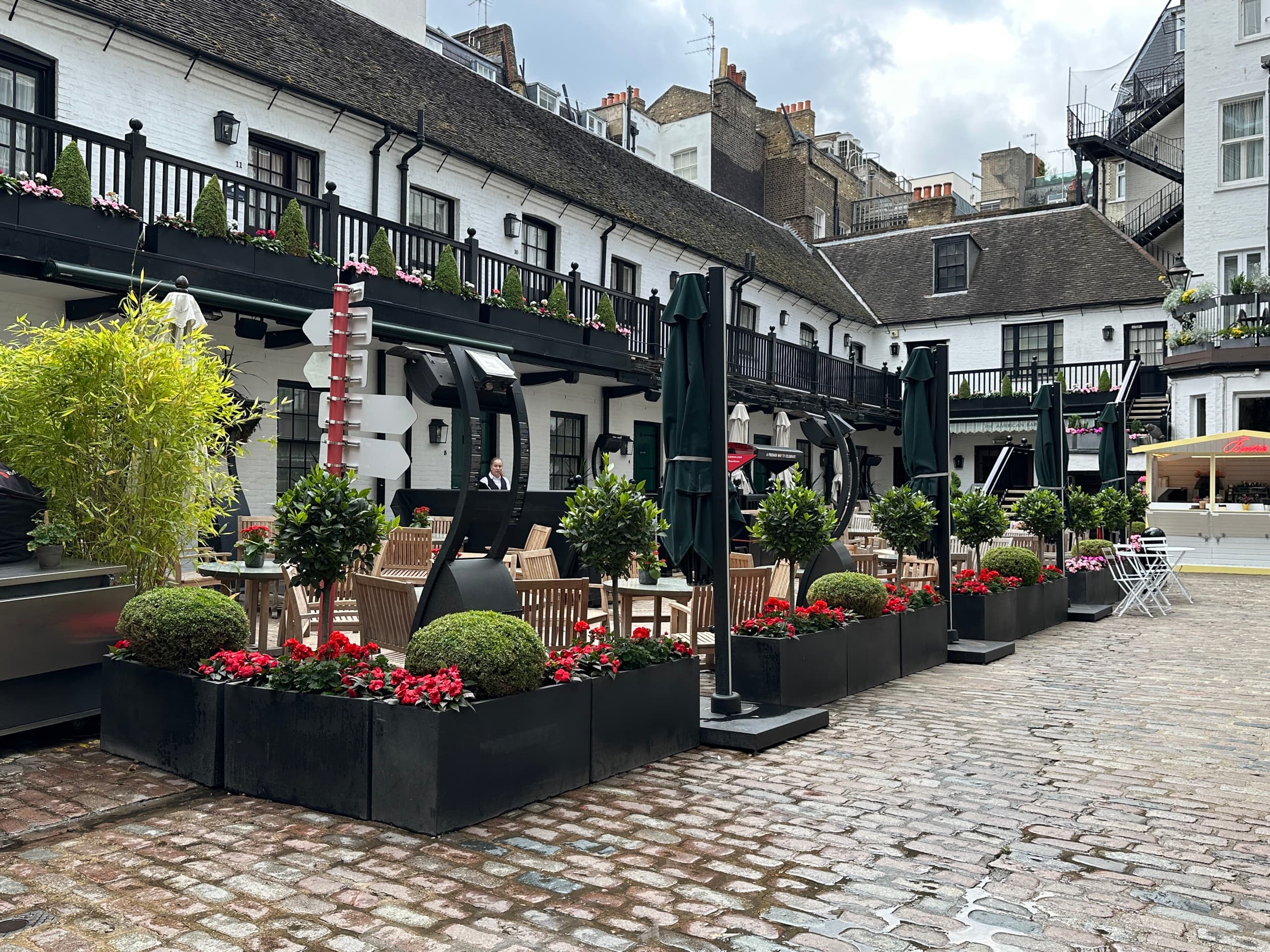 The Stafford London — terrace