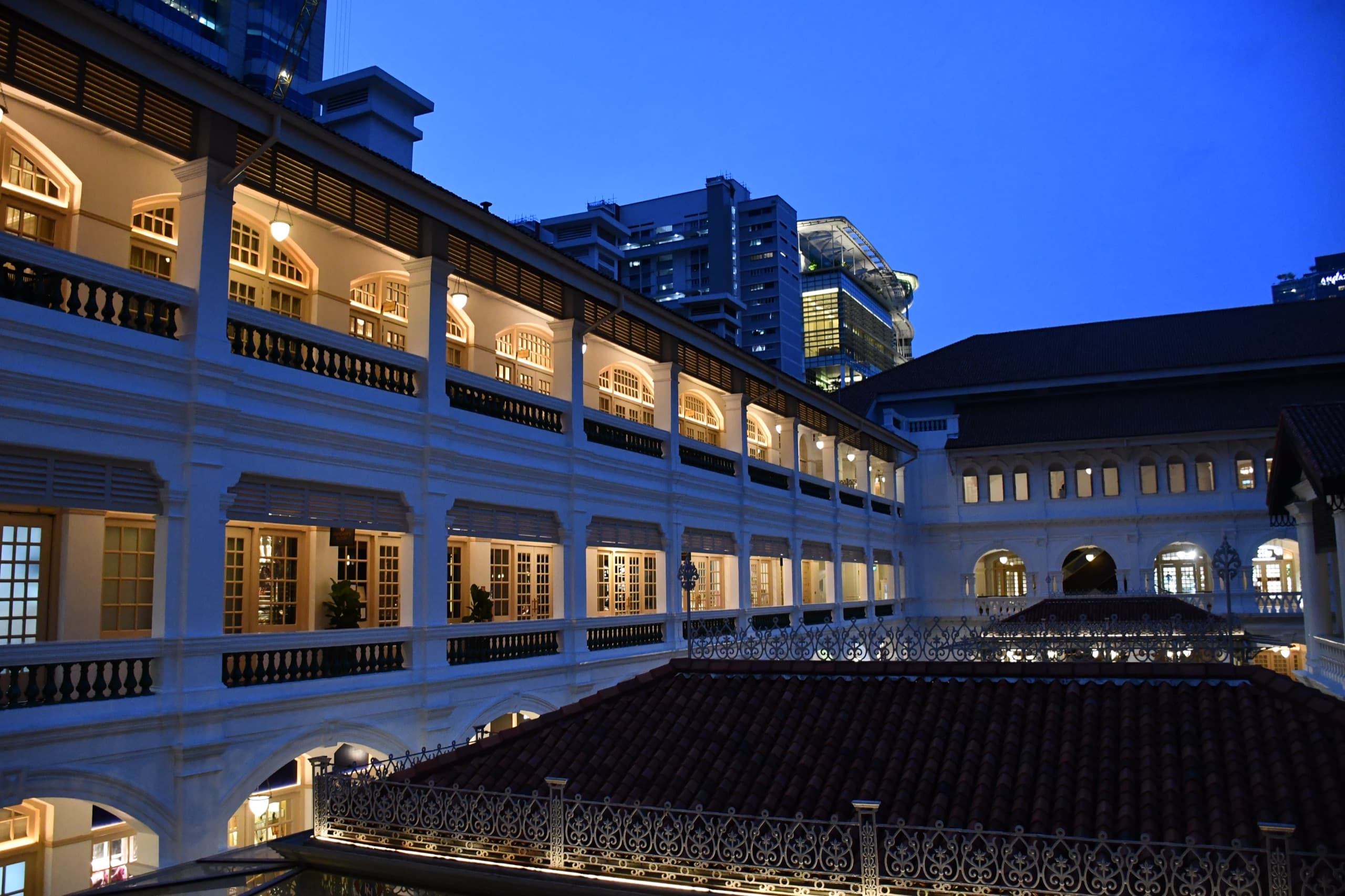 Raffles Hotel Singapore — garden