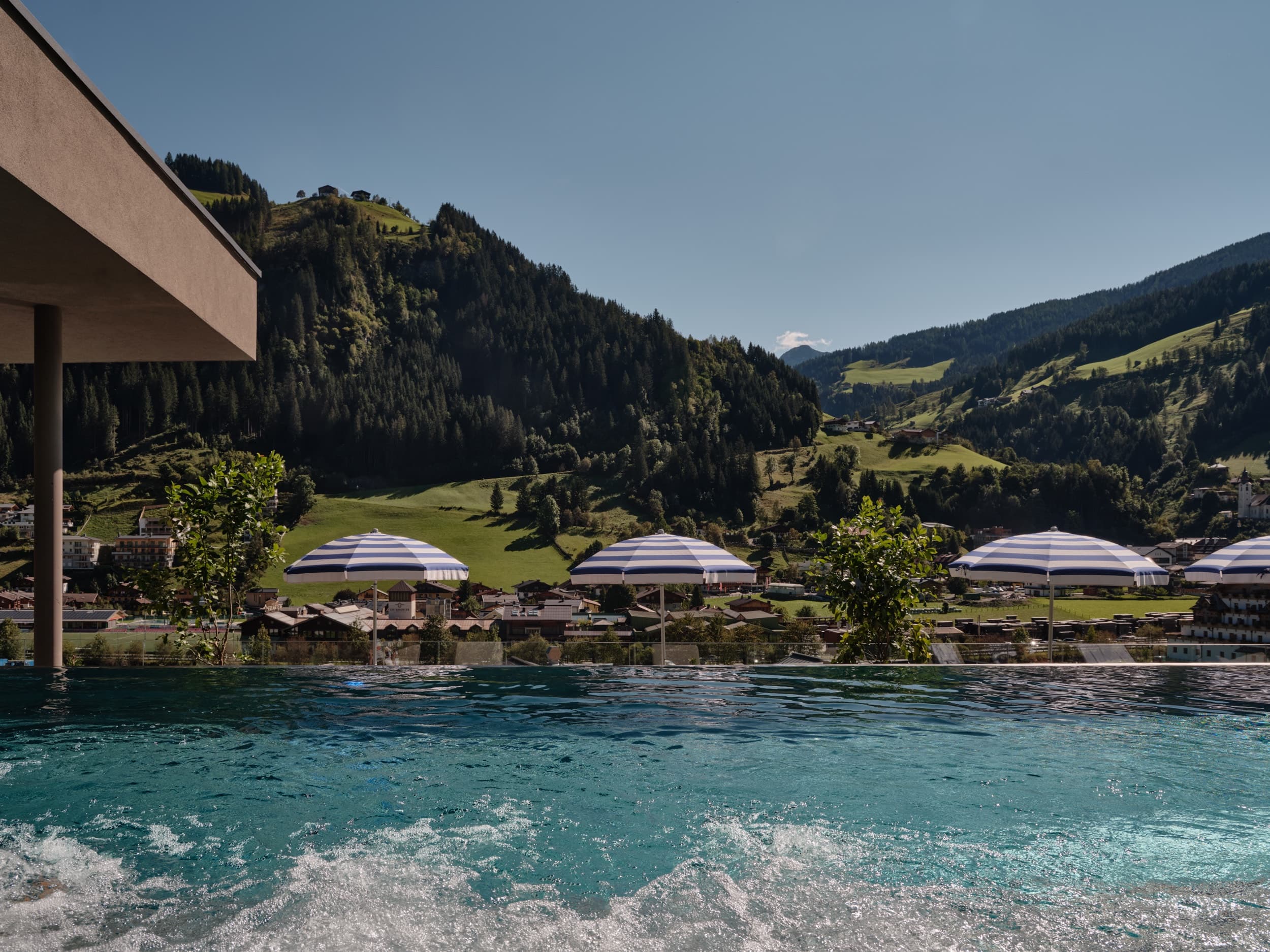 DAS EDELWEISS Salzburg Mountain Resort — the view