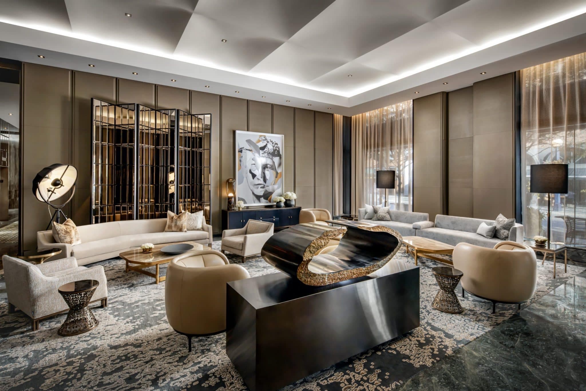 The Hazelton Hotel — lobby
