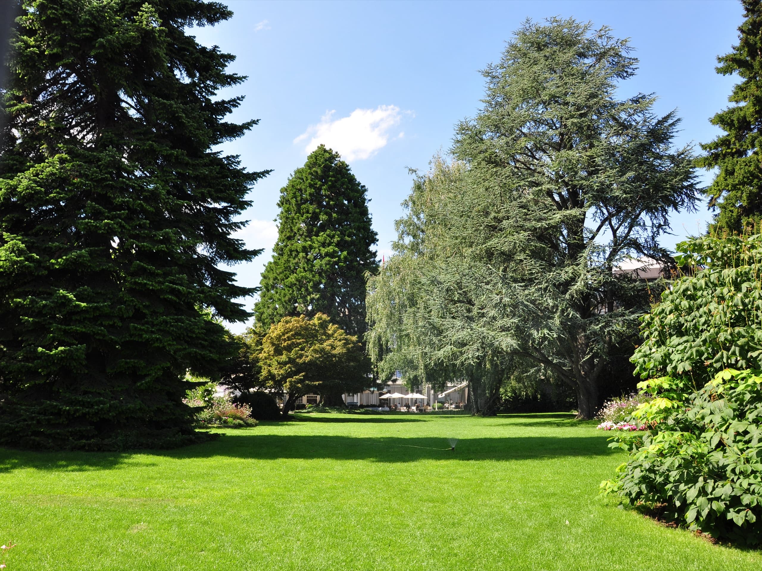 Baur au Lac — garden