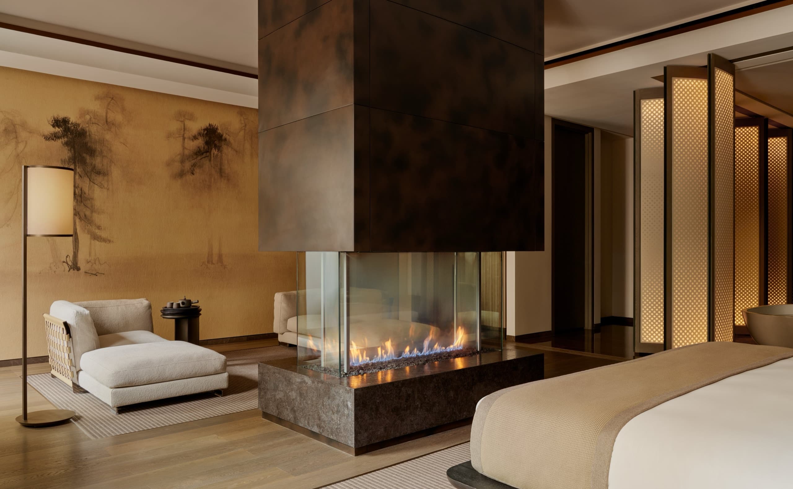 Aman Suite dining area