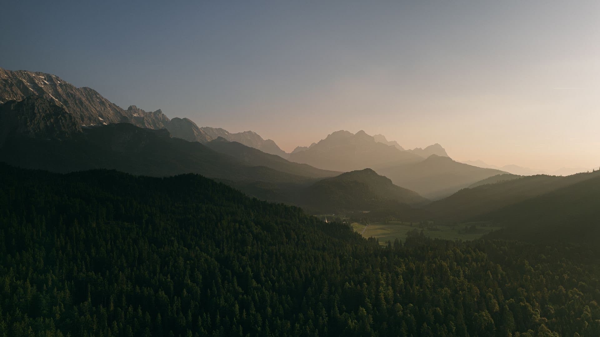 Das Kranzbach — aerial view