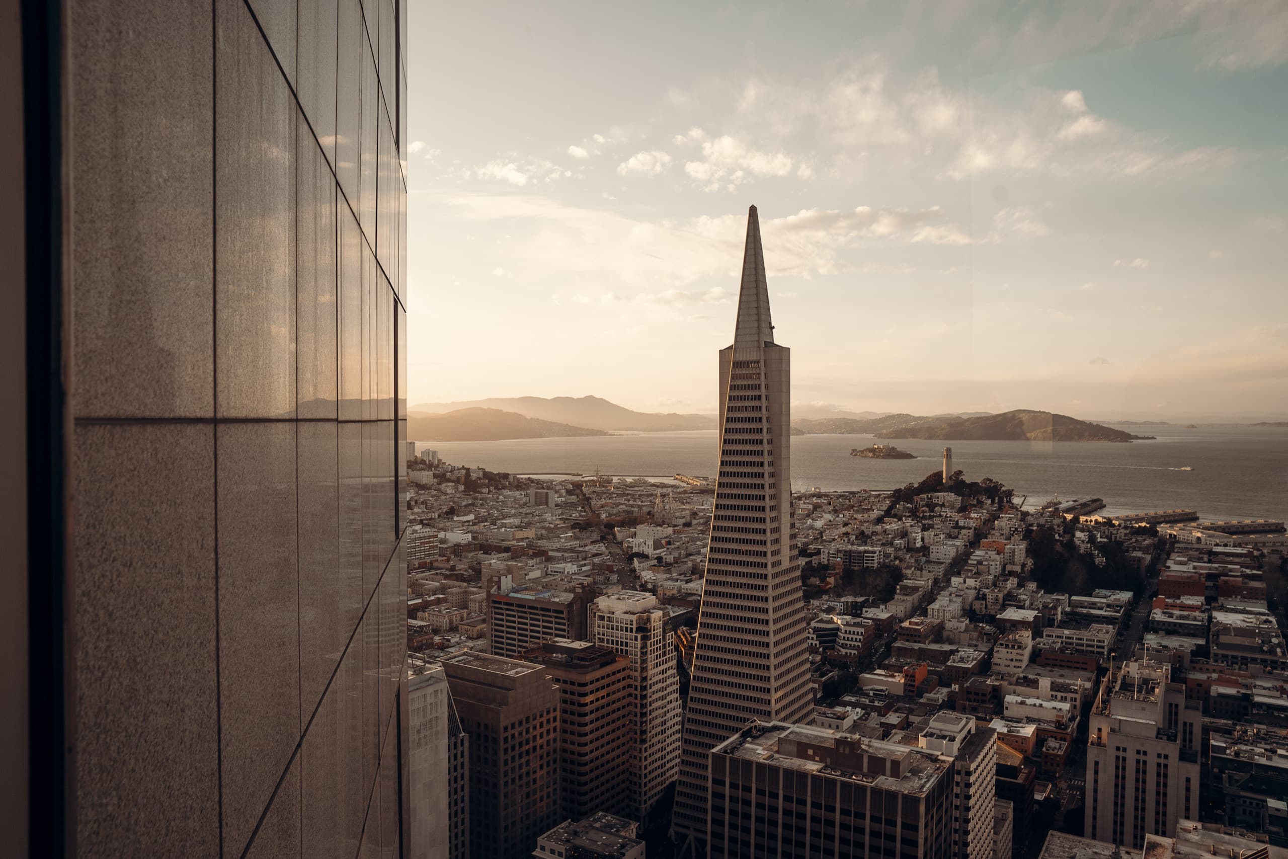 Four Seasons Hotel San Francisco at Embarcadero — the view