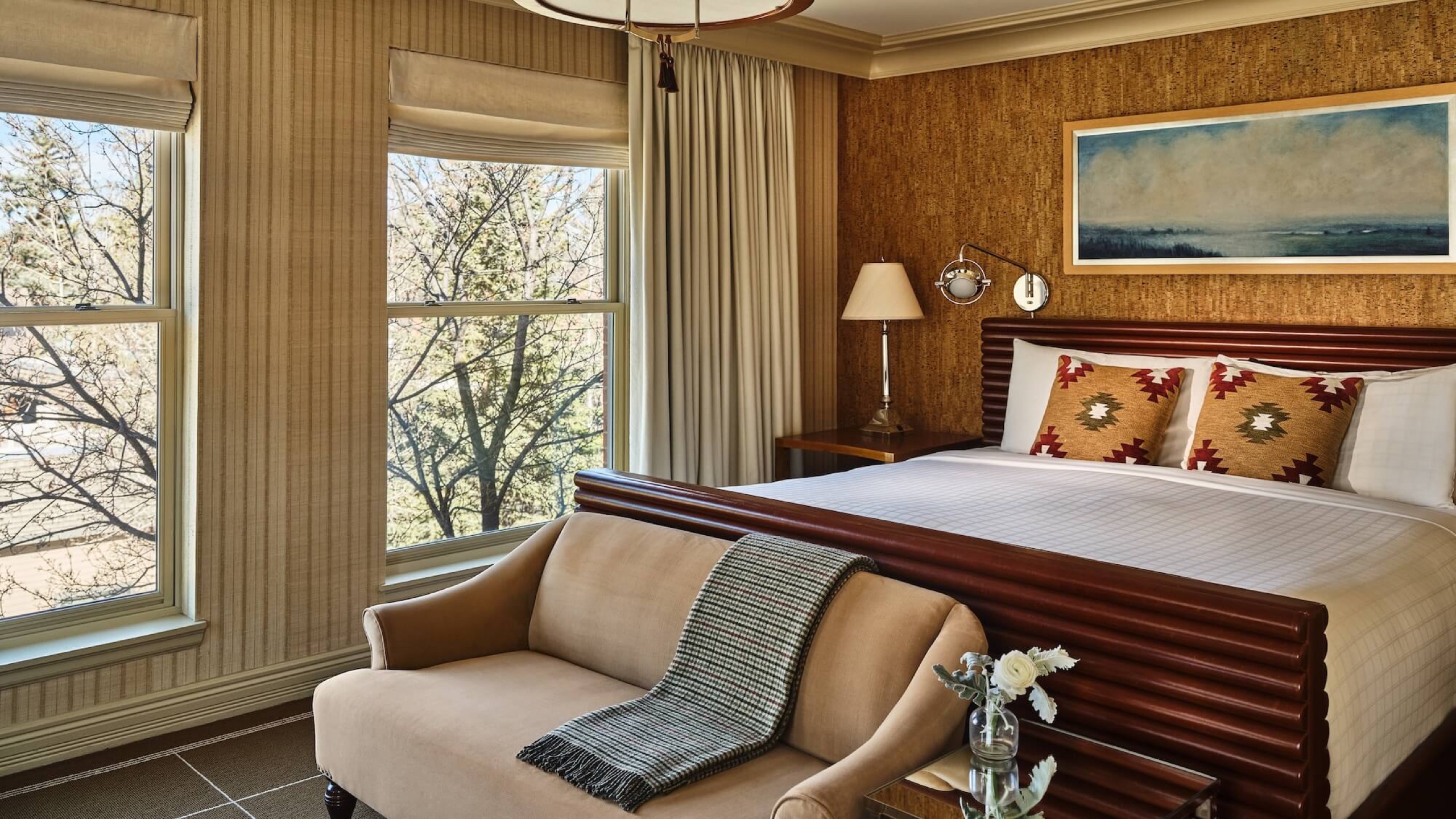 Presidential Suite bedroom, 1,265 sq ft, Aspen Mountain view
