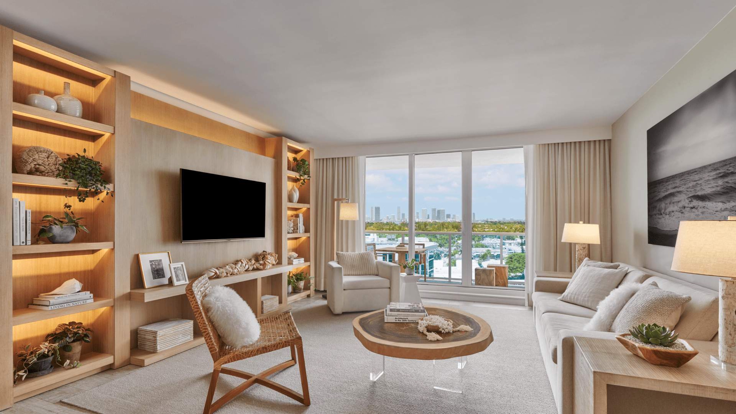 Ocean Front One Bedroom Suite with Balcony bedroom