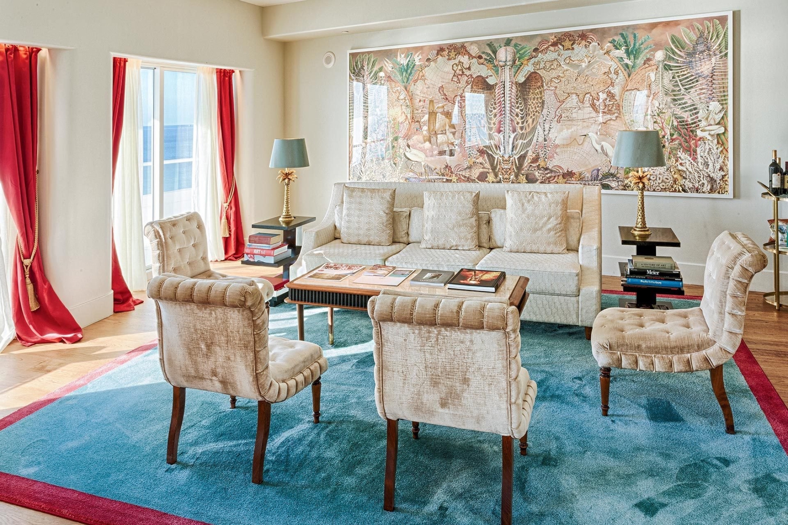 Saxony Suite living room