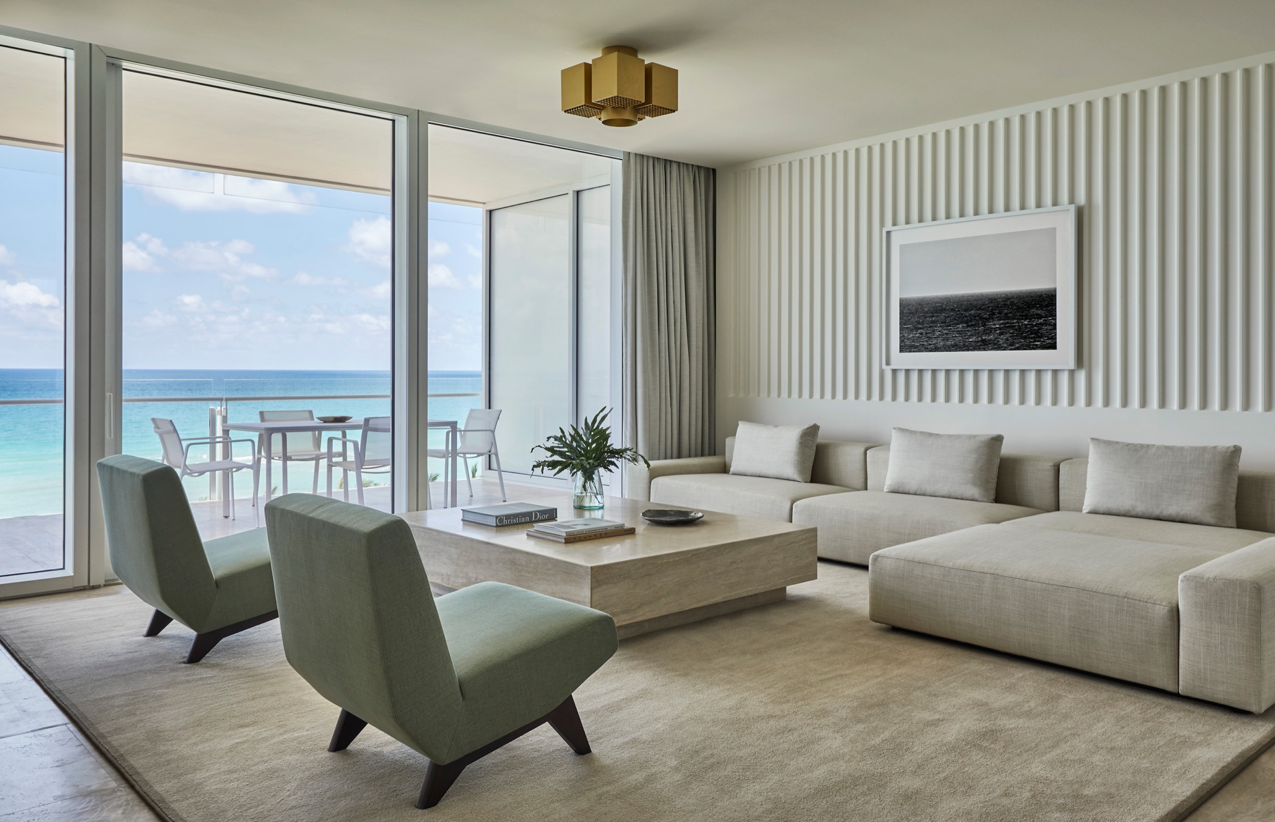 Surf Club One-Bedroom Suite living room