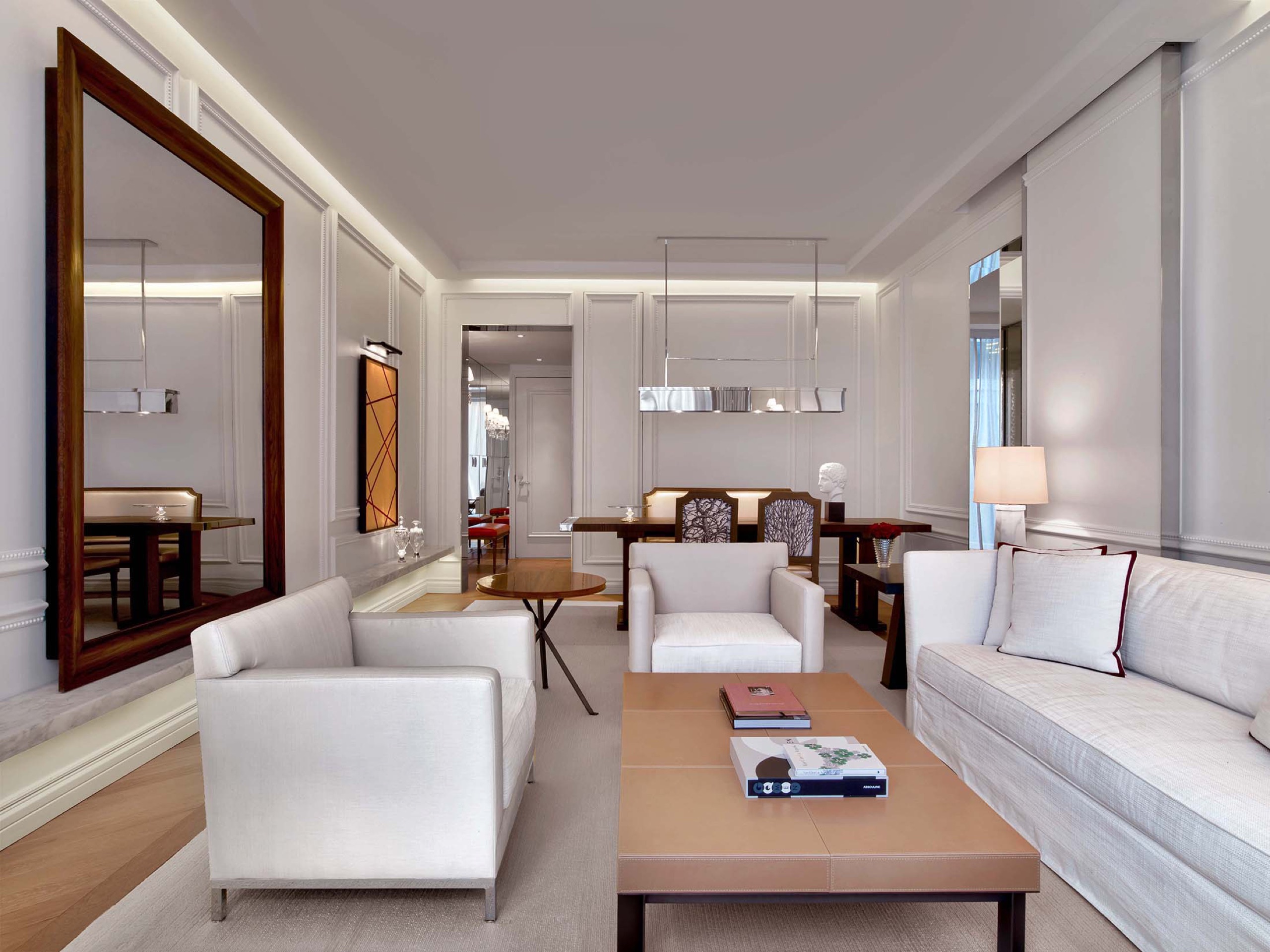 Prestige Suite living and dining room