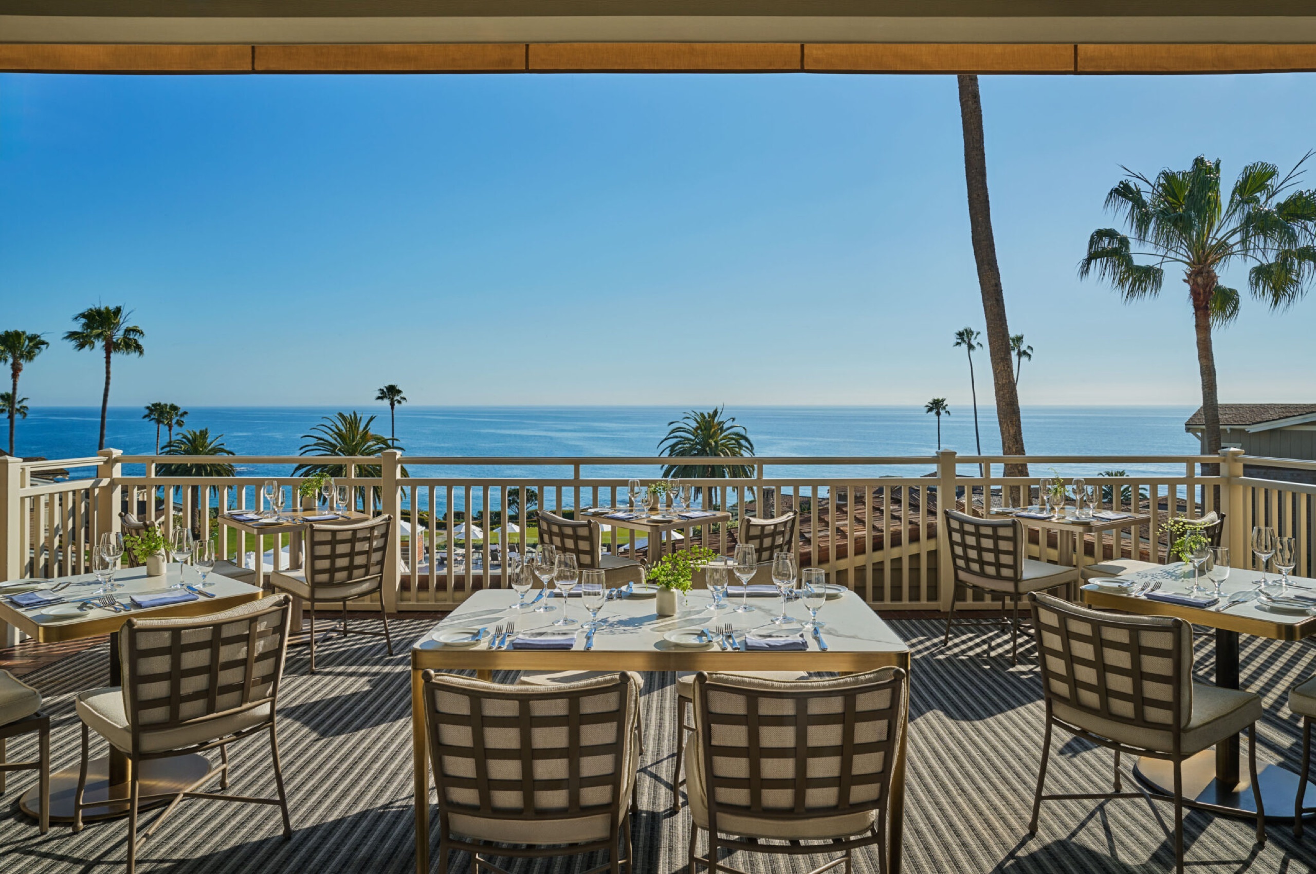 The Loft — oceanfront terrace dining above the bluff