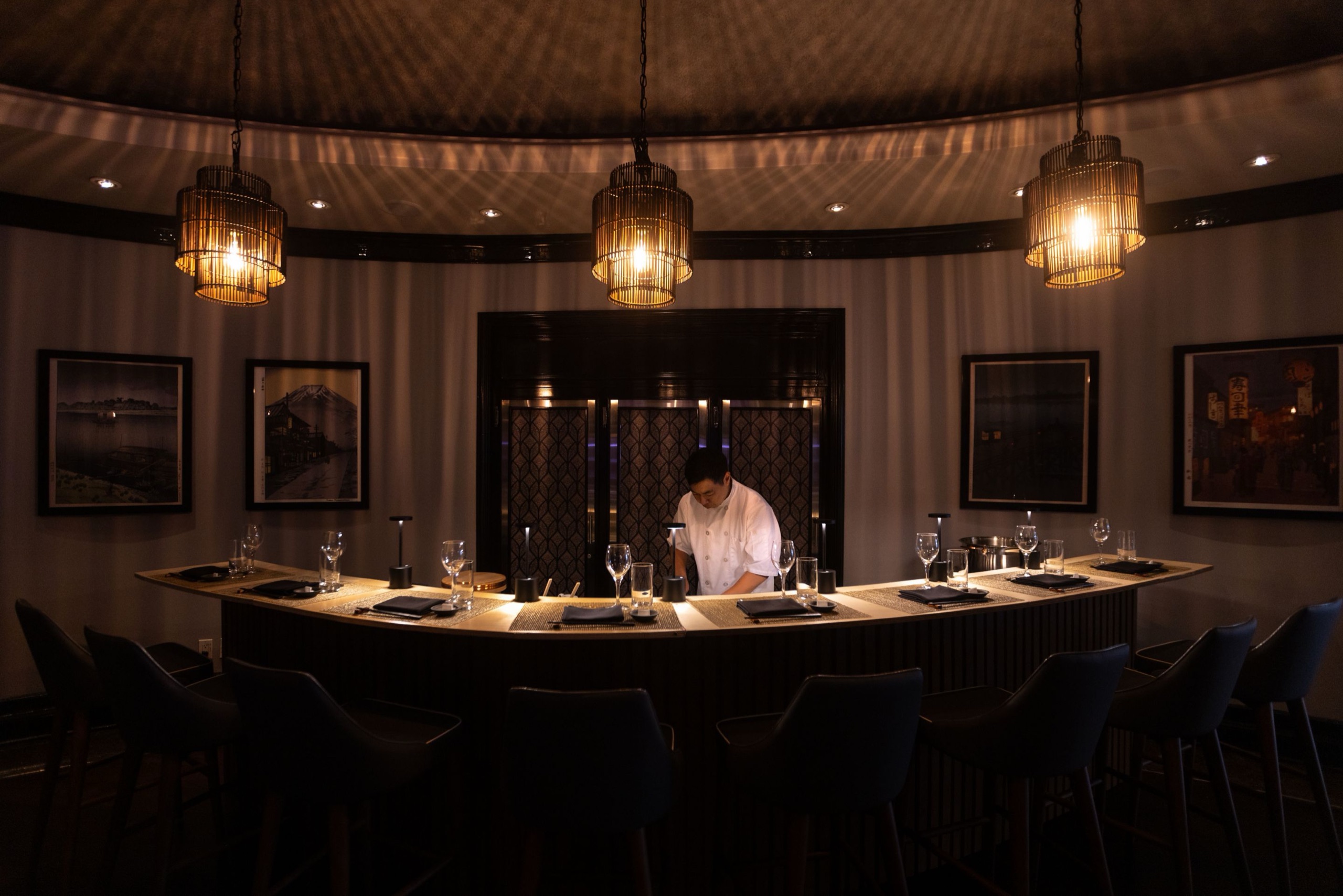 TAIKUN Omakase: Executive Chef Kei Yoshino at the intimate 16-course sushi counter