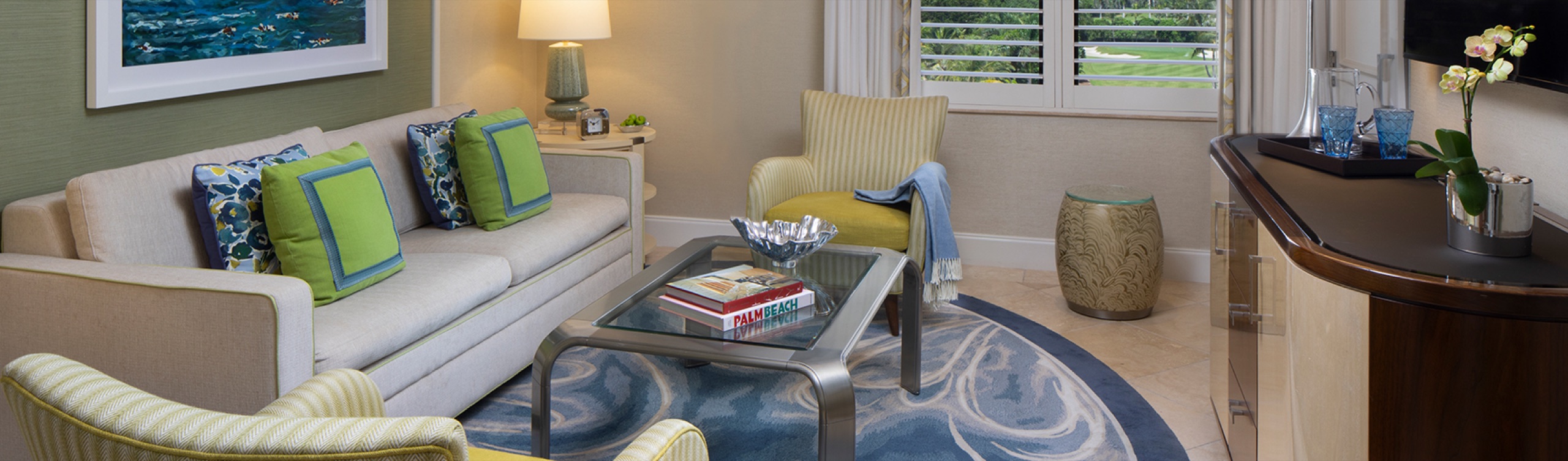 Atlantic Suite with Oceanfront View, bedroom with ocean-facing Juliet balcony