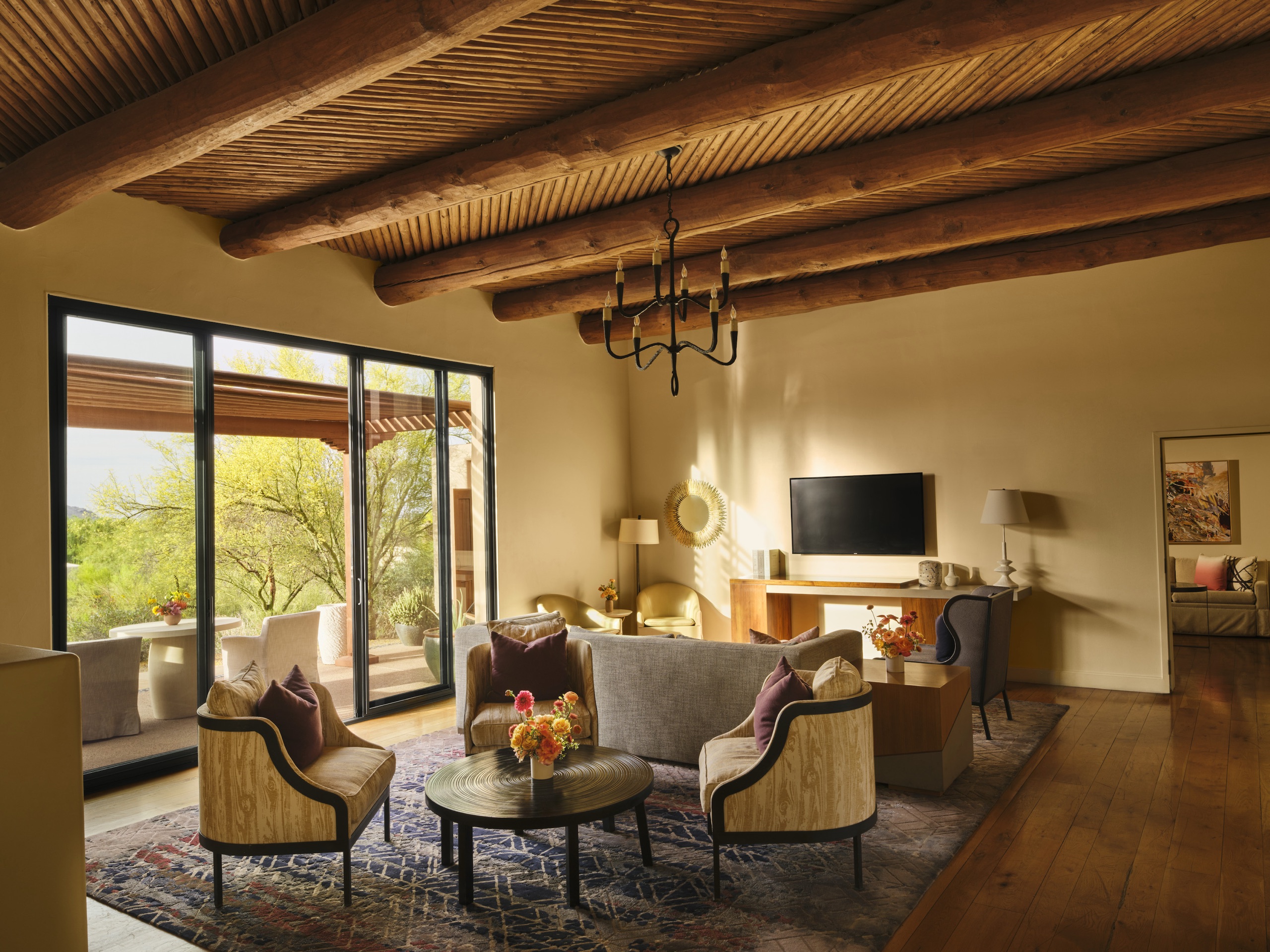 Jerome Two-Bedroom Suite — living room