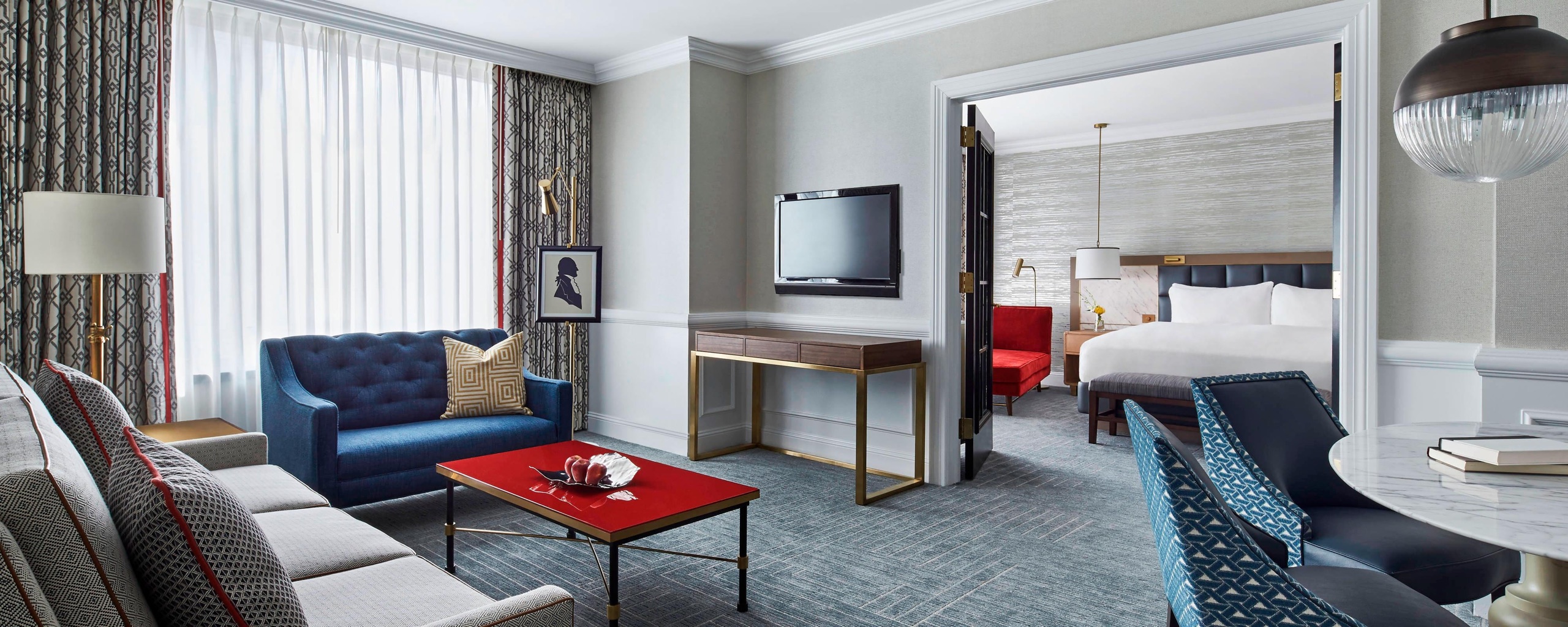 One-Bedroom Suite — living room