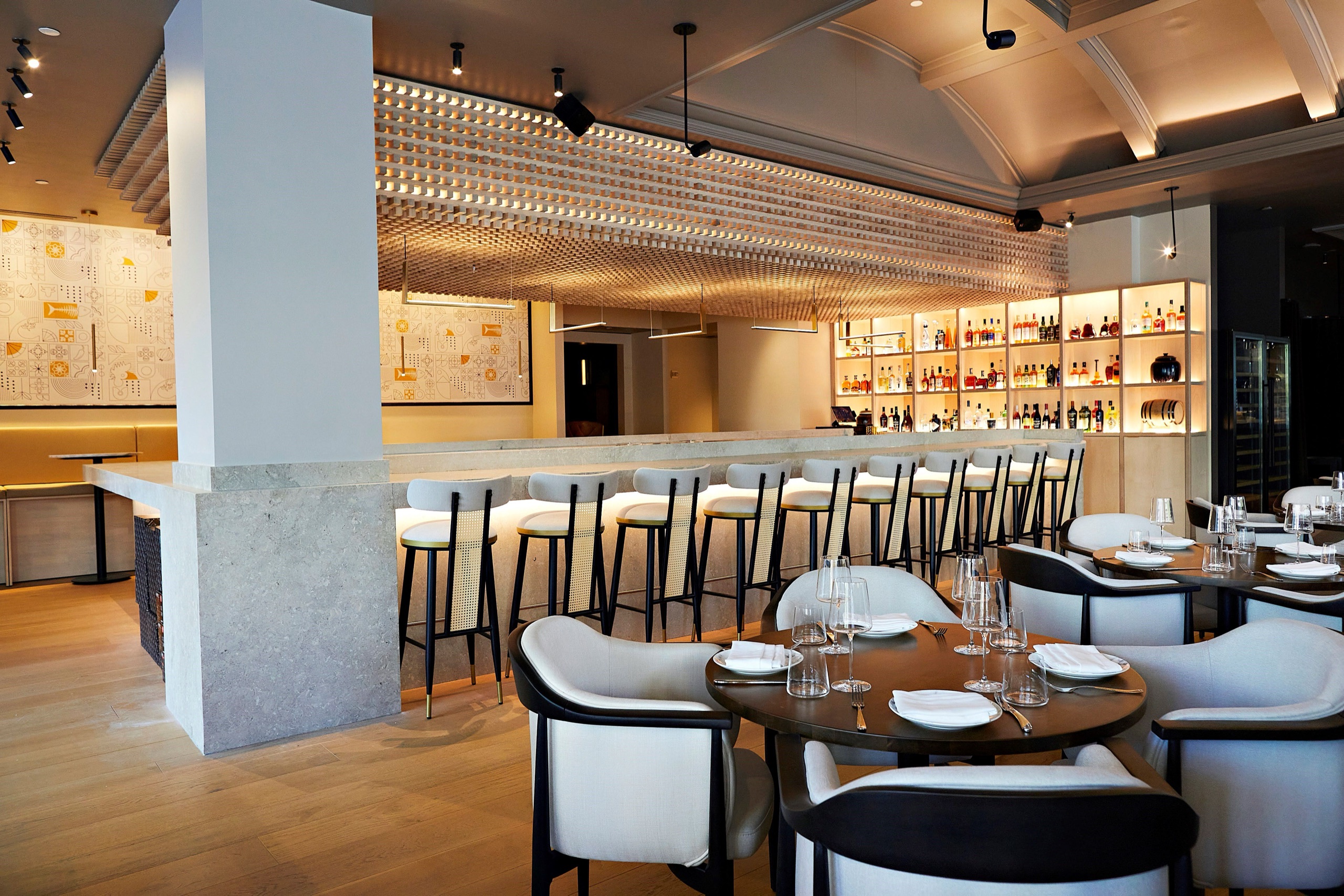 The Saga by Chef Enrique Limardo — dining room and bar