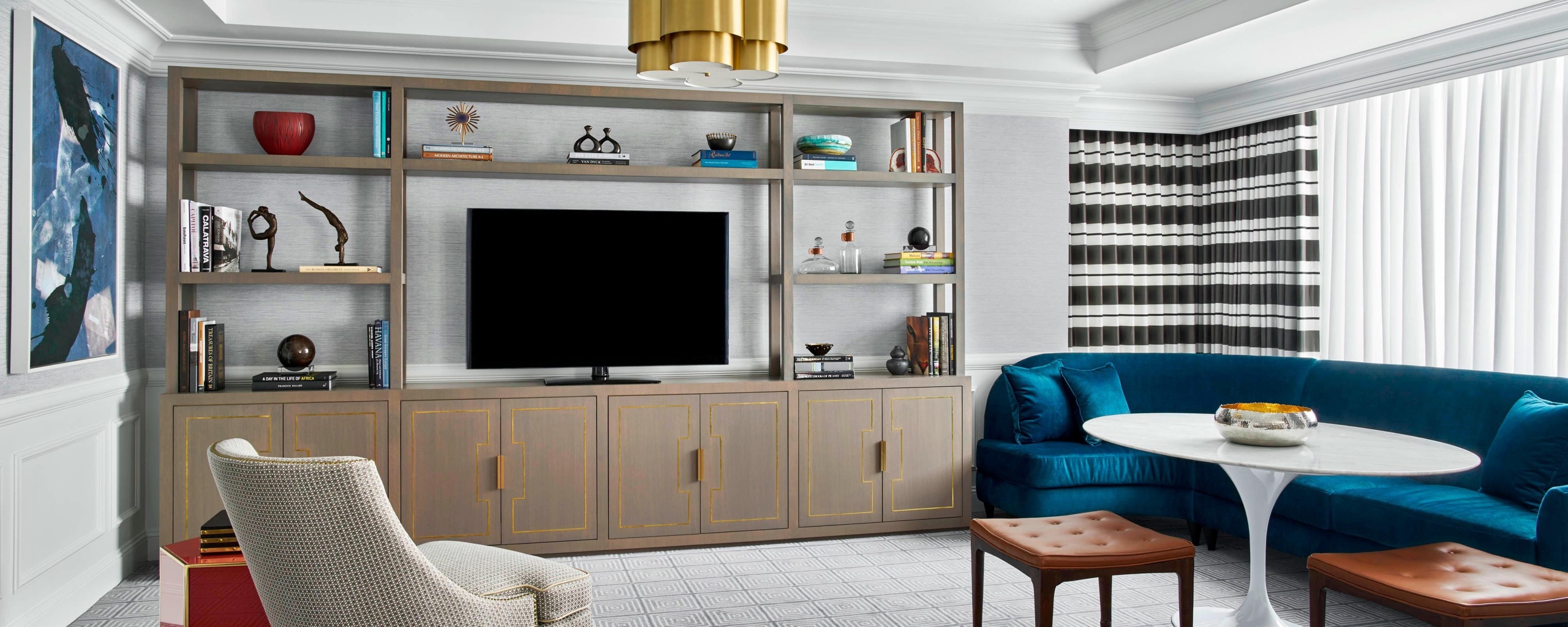 Presidential Suite — living room