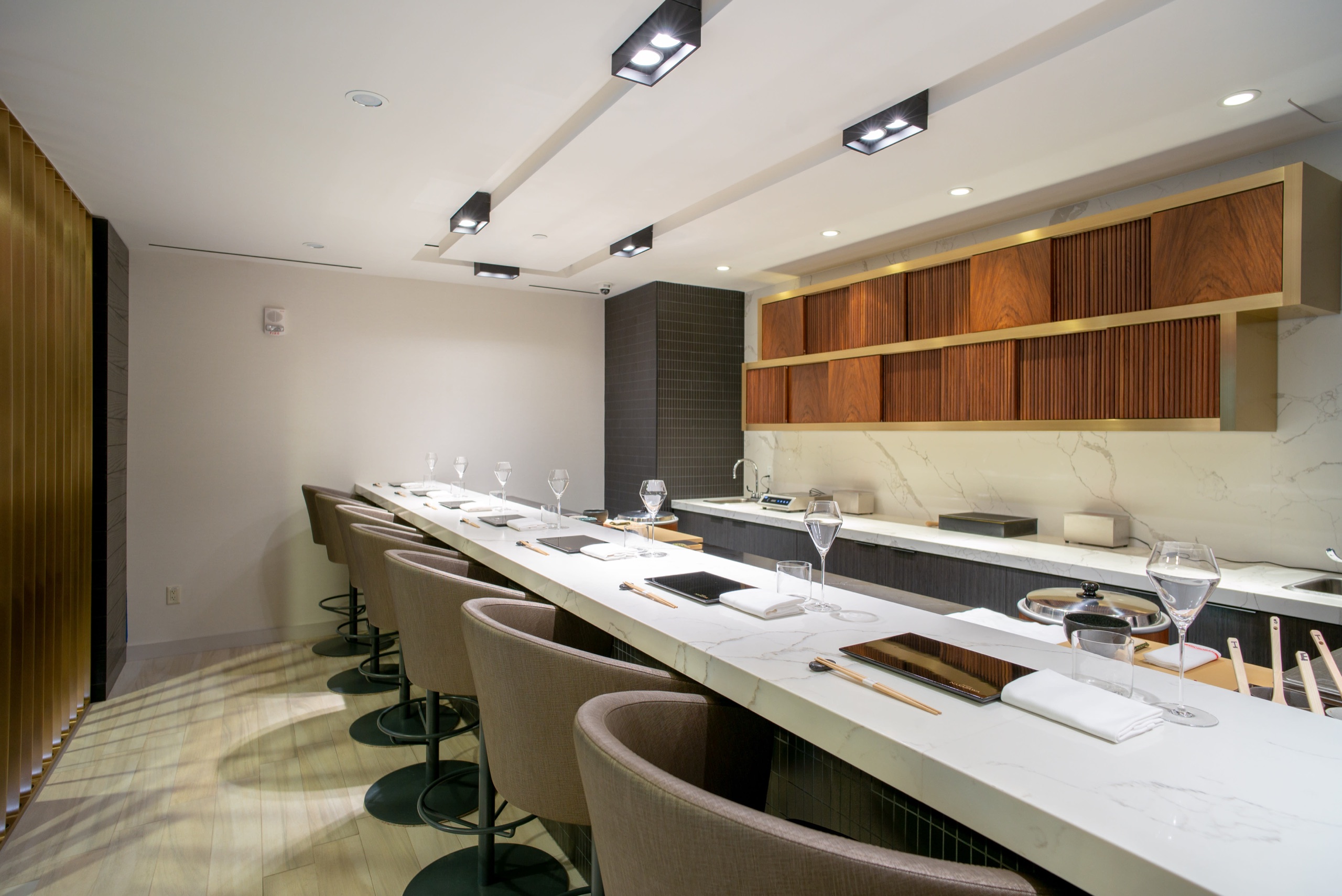 Sushi Nakazawa omakase counter (Michelin-starred, inside the hotel)